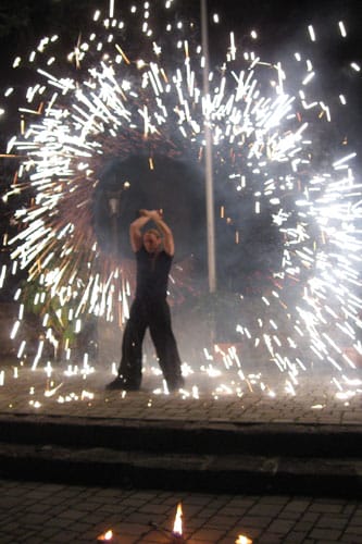 Feuershow Nürnberg mit Feuerkünstler Detlef Vogt