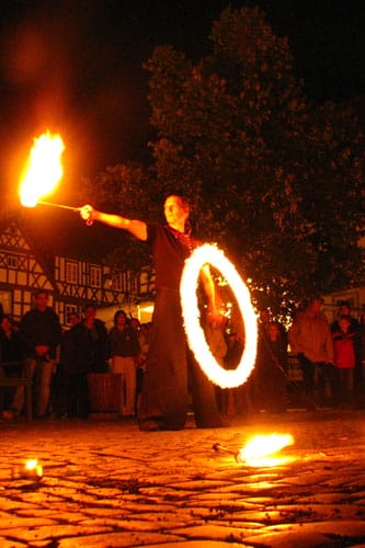 Feuerkünstler aus Unterfranken